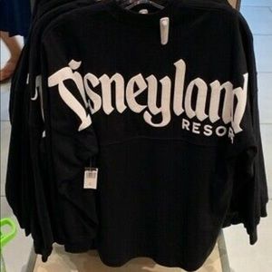 Disneyland long sleeve black shirt jersey new with tags 2XL